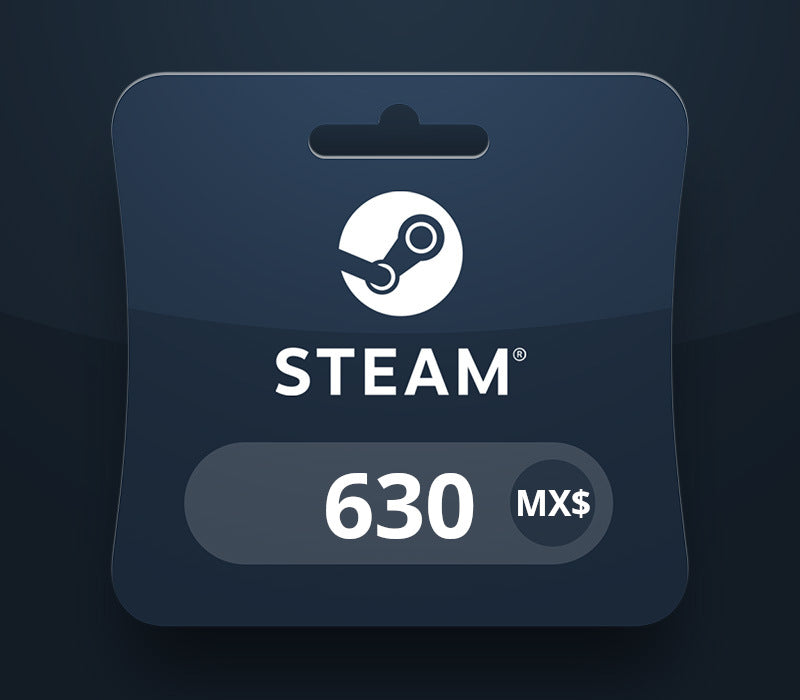 Steam Wallet MXN 630 Gift Card MX