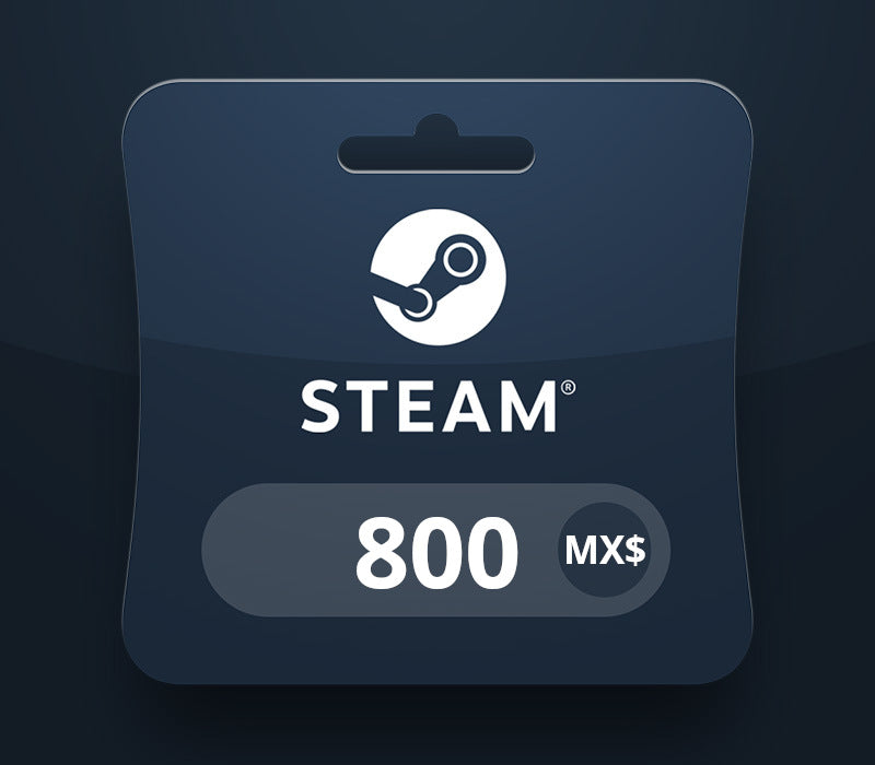 Steam Wallet MXN 800 Gift Card MX