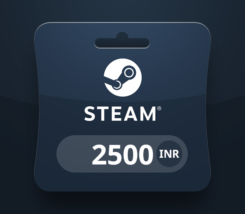 Steam Wallet INR 2500 Gift Card IN