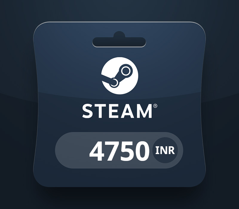 Steam Wallet INR 4750 Gift Card IN