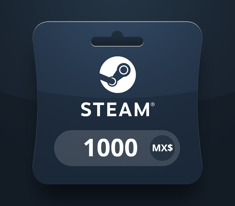 Steam Wallet MXN 1000 Gift Card MX