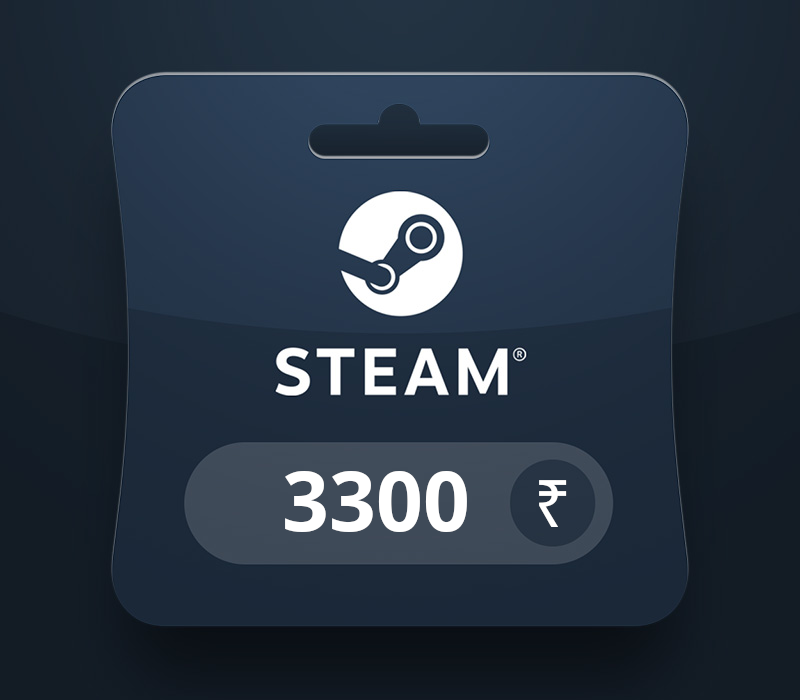 Steam Wallet INR 3300 Gift Card IN
