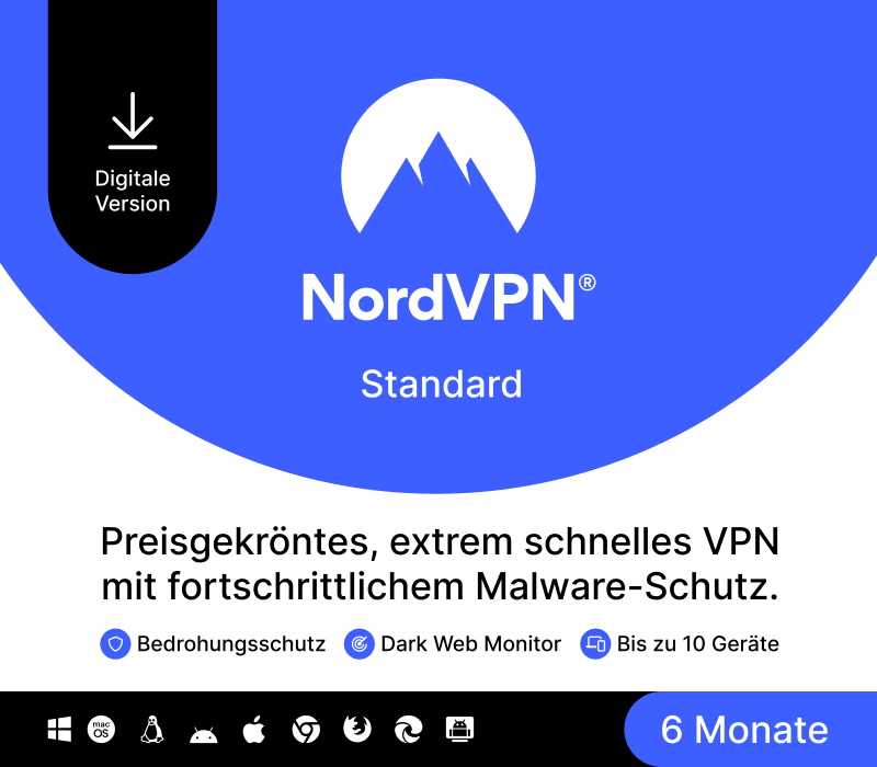 NordVPN Standard DE Key (6 Months / 10 Devices)