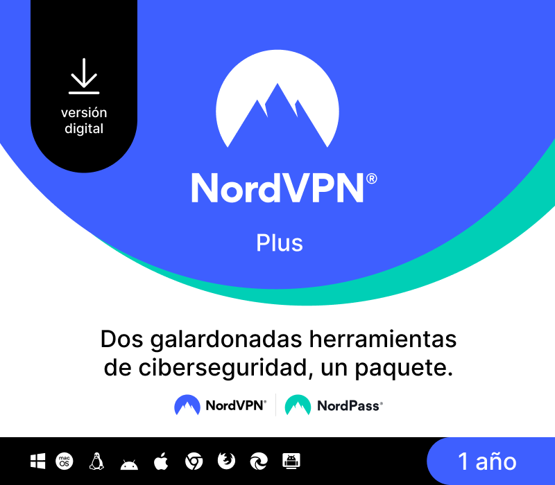 NordVPN Plus ES Key (1 Year / 10 Devices)