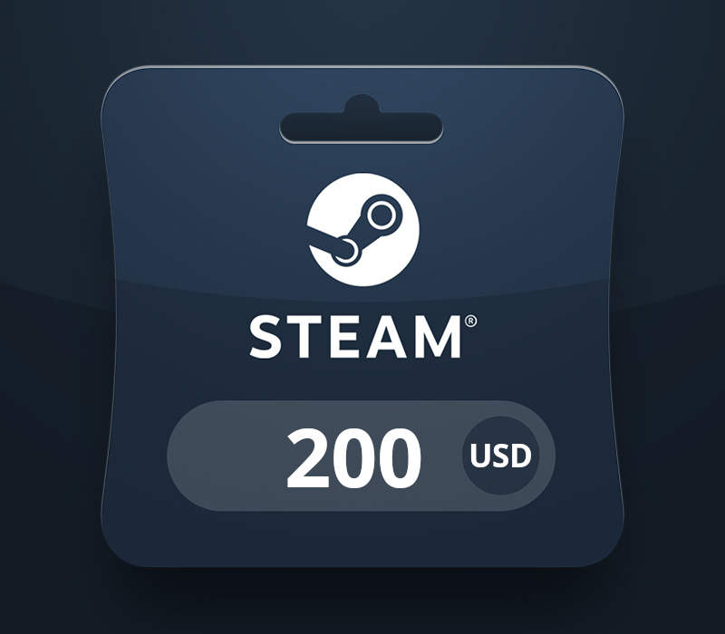 Steam Wallet USD 200 Gift Card BH