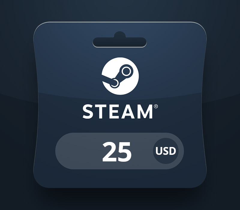 Steam Wallet USD 25 Gift Card BH