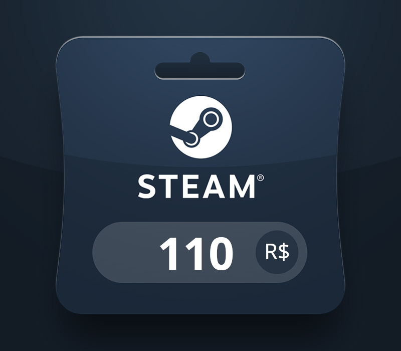 Steam Wallet BRL 110 Gift Card BR