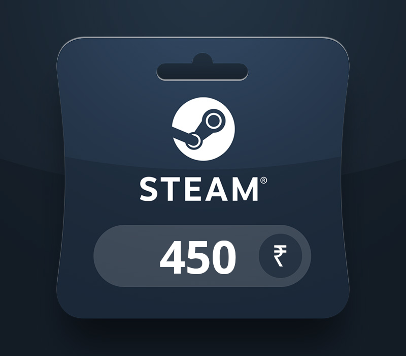 Steam Wallet INR 450 Gift Card IN