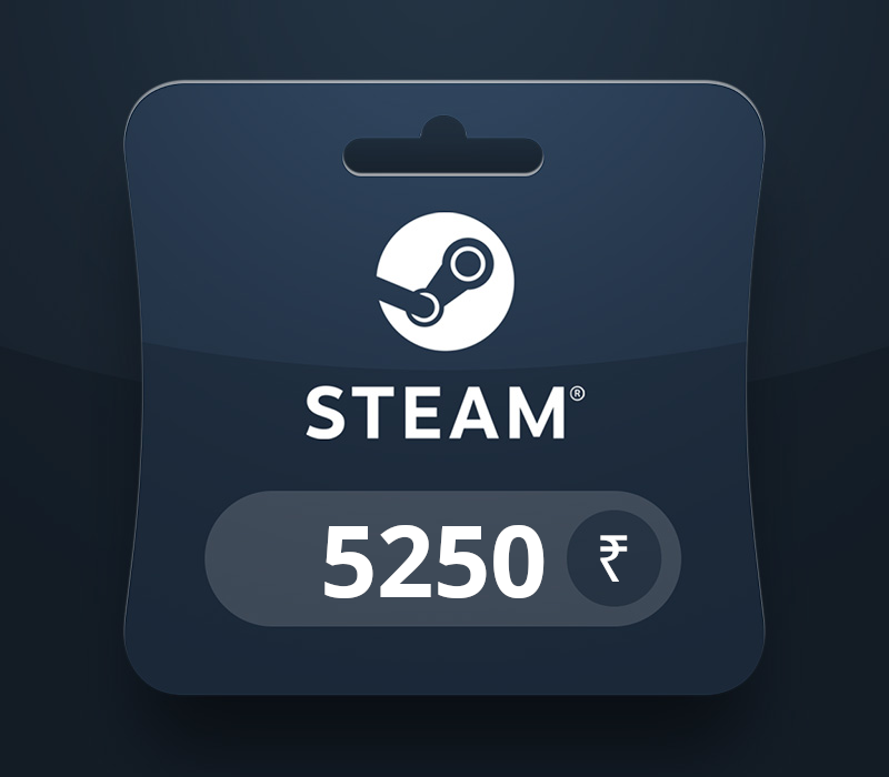 Steam Wallet INR 5250 Gift Card IN