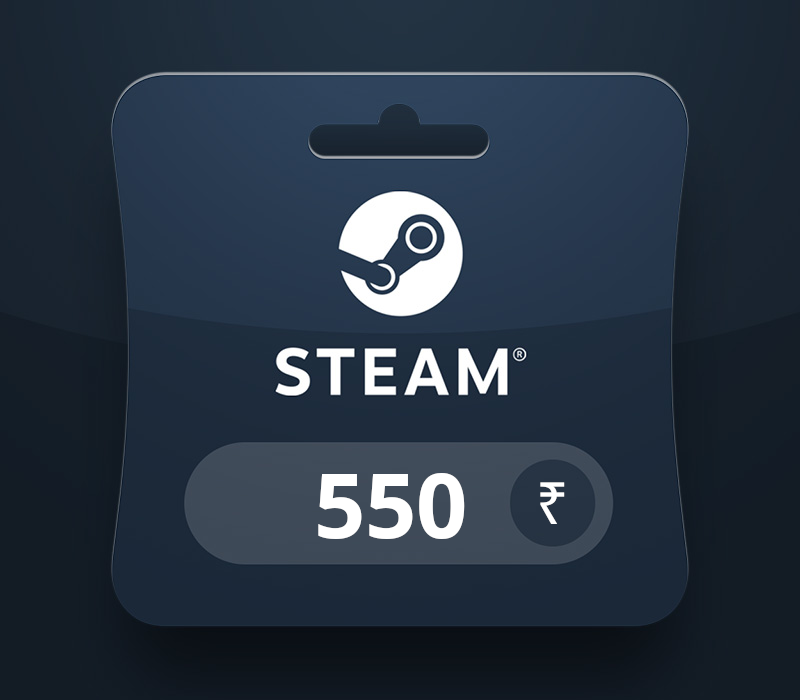 Steam Wallet INR 550 Gift Card IN