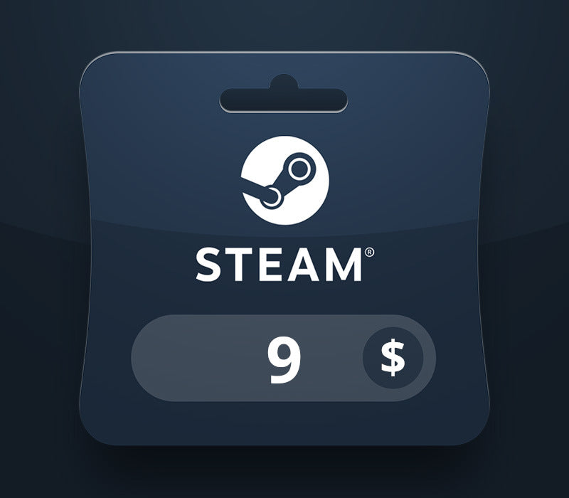 Steam Wallet USD 9 Gift Card EC