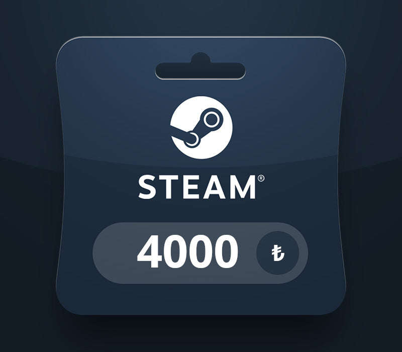 Steam Wallet TRY 4000 Gift Card TR