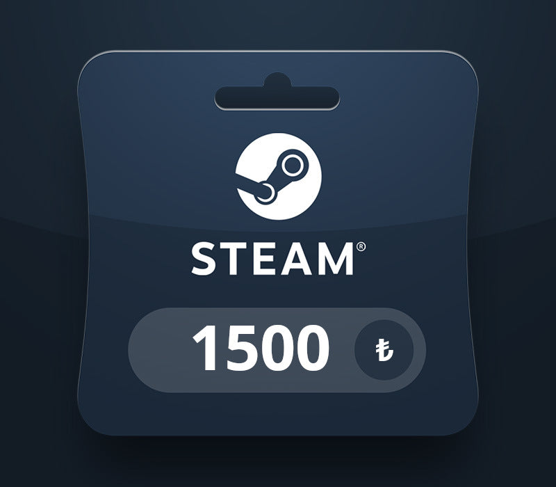 Steam Wallet TRY 1500 Gift Card TR