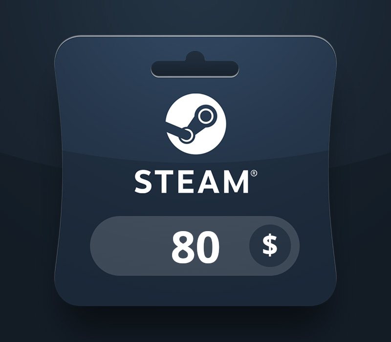 Steam Wallet USD 80 Gift Card LK