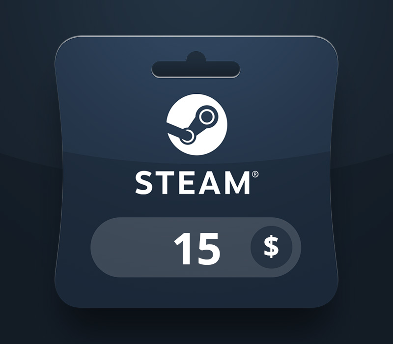 Steam Wallet USD 15 Gift Card LK