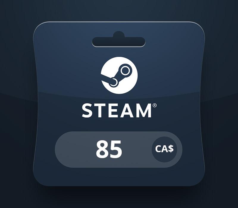 Steam Wallet CAD 85 Gift Card
