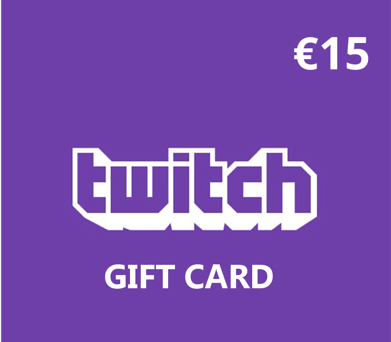 Twitch EUR 15 Gift Card BE