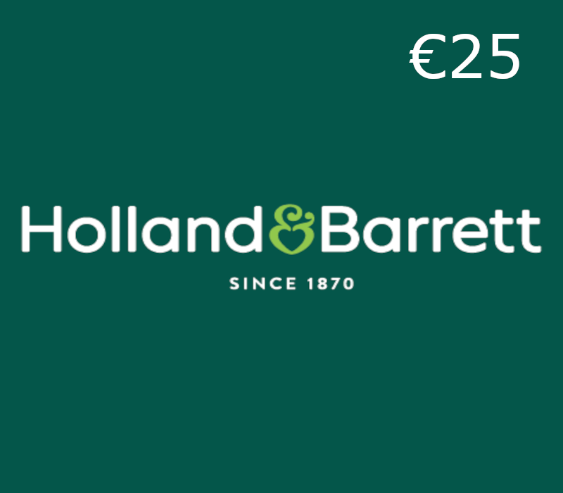 Holland & Barrett EUR 25 Gift Card BE