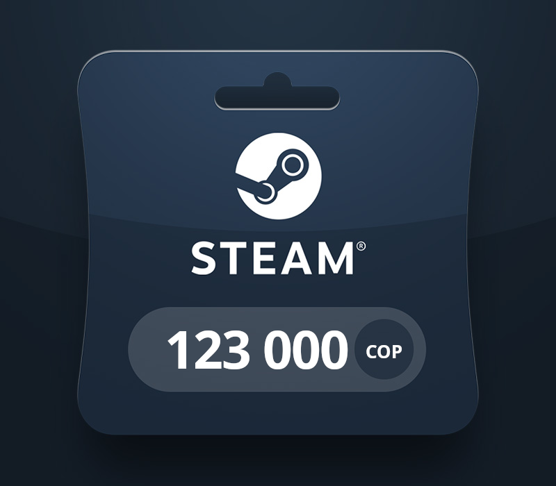 Steam Wallet COP 123000 Gift Card CO