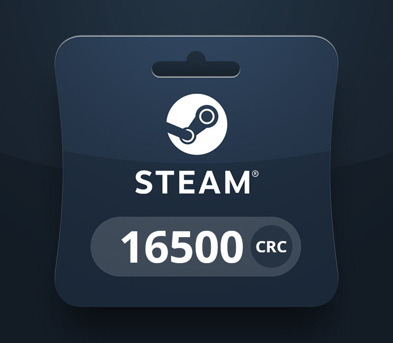 Steam Wallet CRC 16 500 Gift Card HR