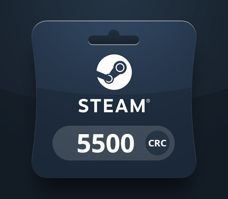 Steam Wallet CRC 5500 Gift Card