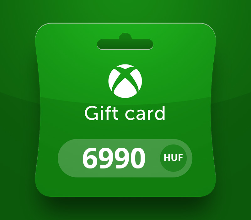 XBOX Live HUF 6990 Prepaid Card HU