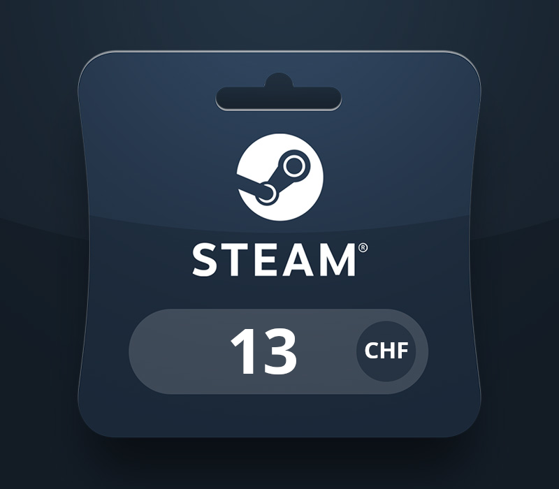 Steam Wallet CHF 13 Gift Card CH