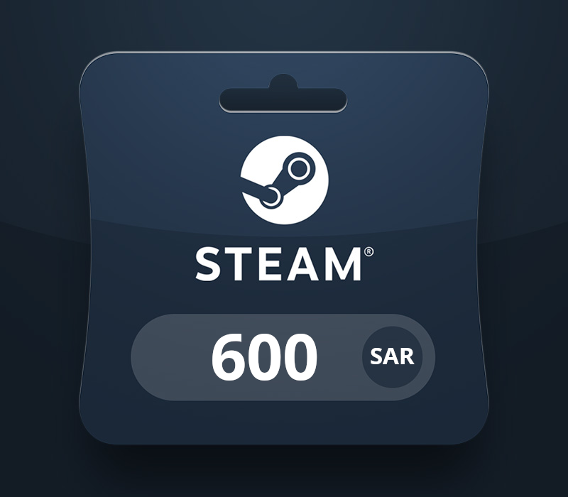 Steam Wallet SAR 600 Gift Card SA