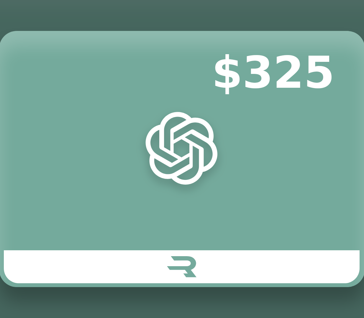 Rewarble ChatGPT USD 325 Gift Card