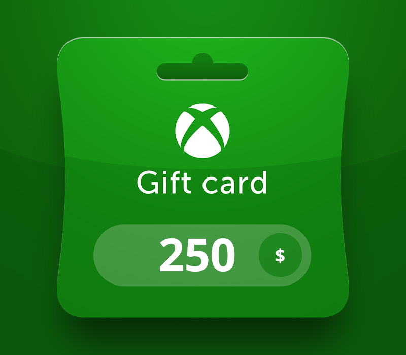 XBOX Live USD 250 Prepaid Card