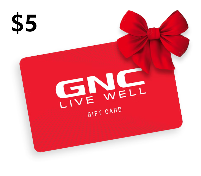 GNC USD 5 Gift Card