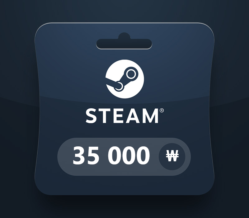 Steam Wallet KRW 35000 Gift Card KR