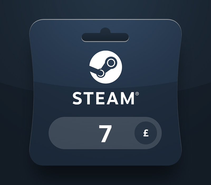 Steam Wallet GBP 7 Gift Card