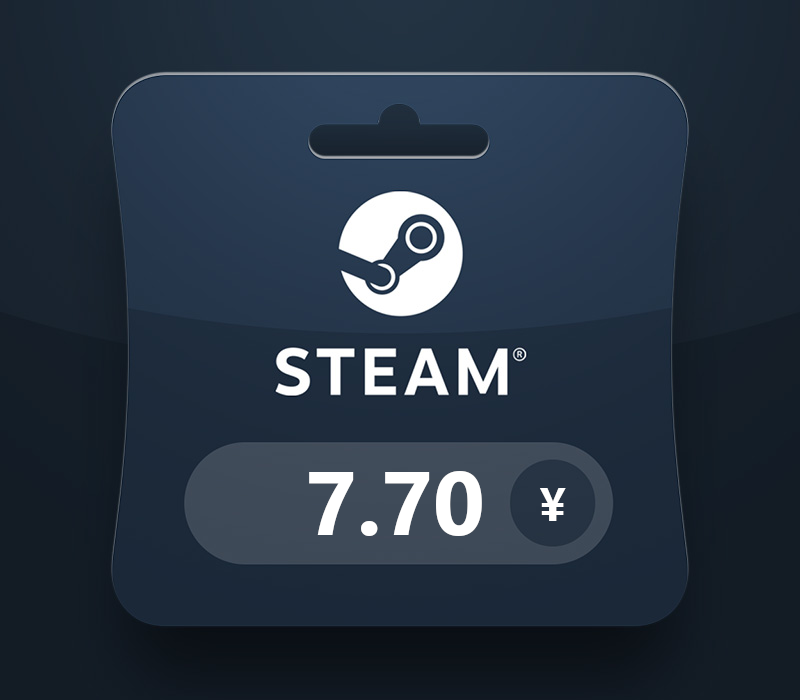 Steam Wallet CNY 7.70 Gift Card CN