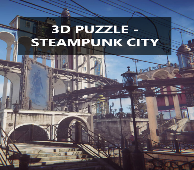 3D PUZZLE - Steampunk City