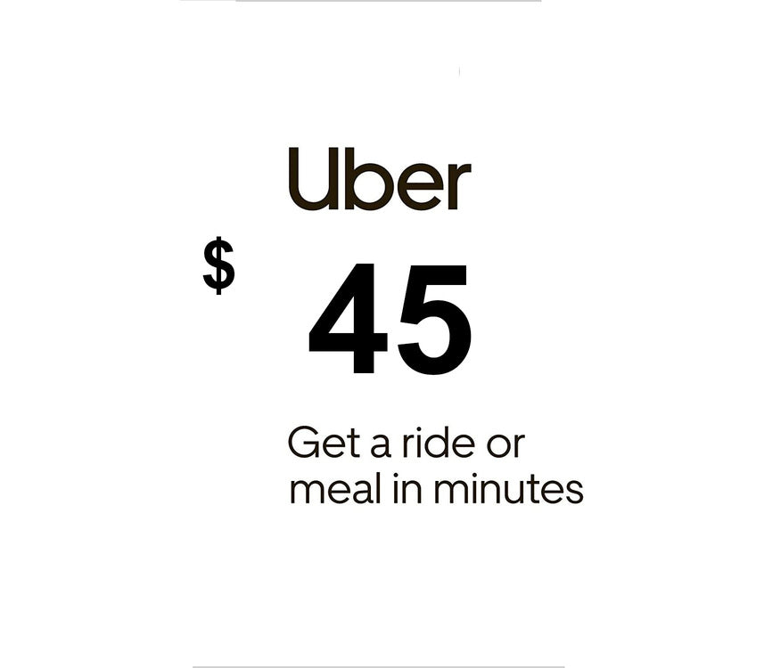 Uber USD 45 Gift Card