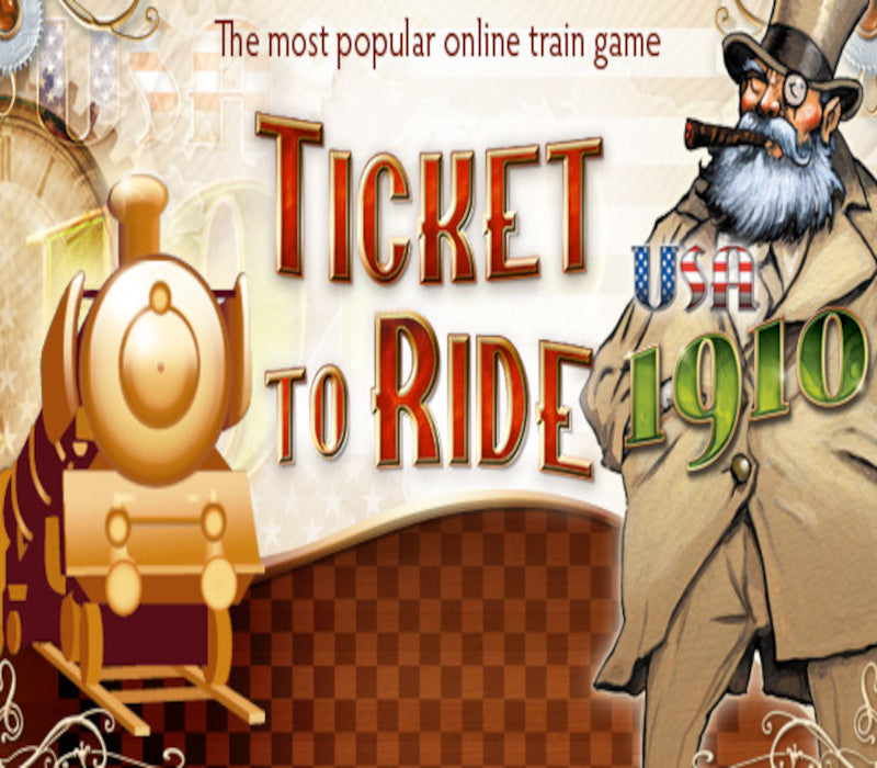Ticket To Ride: Classic Edition - USA 1910 DLC