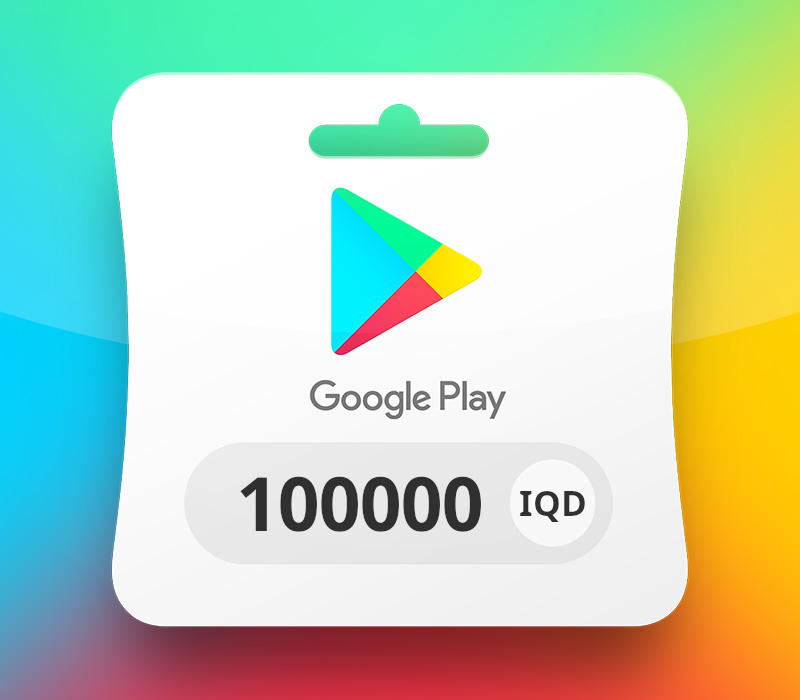 Google Play IQD 100000 Gift Card IQ