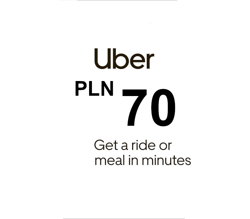 Uber PLN 70 Gift Card PL