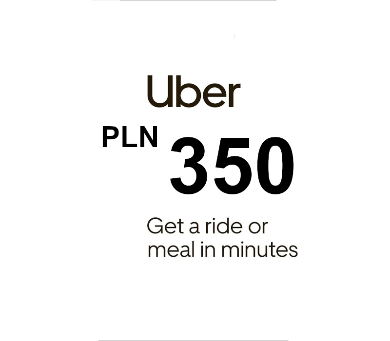 Uber PLN 350 Gift Card PL