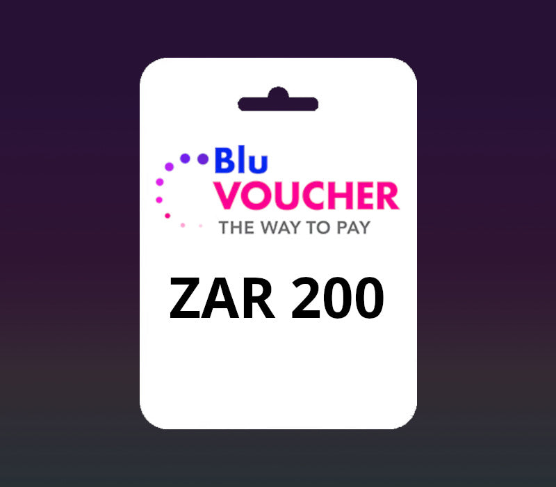 Blu Voucher ZAR 200 Gift Card ZA