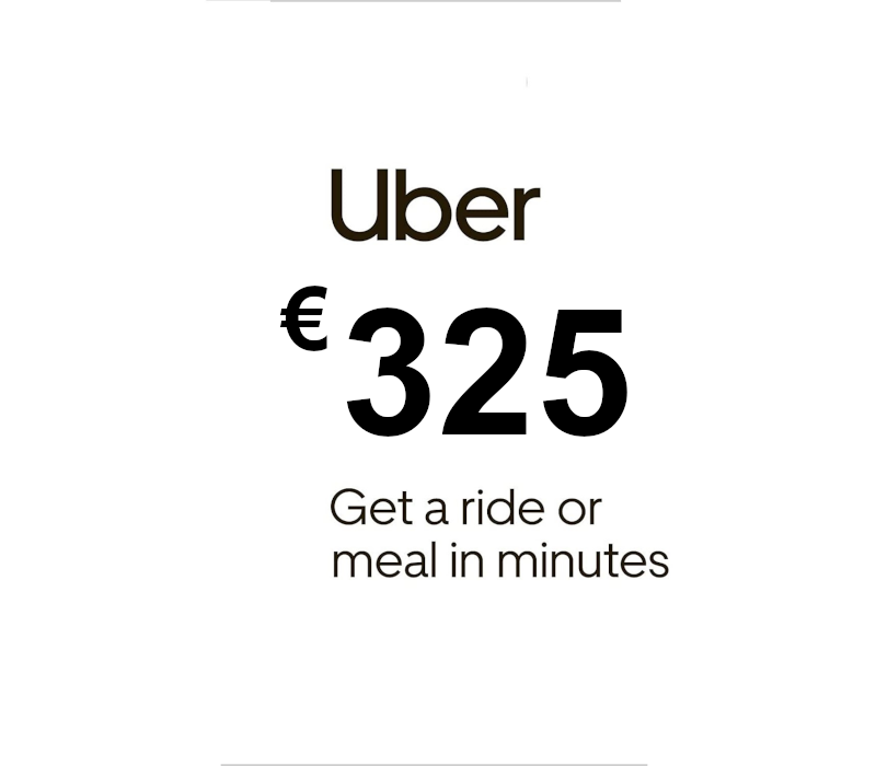 Uber EUR 325 Gift Card ES