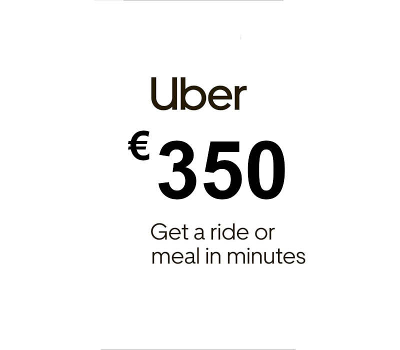 Uber EUR 350 Gift Card ES