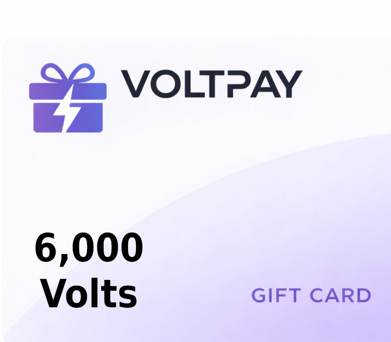 VoltPay 6000 Volts Gift Card