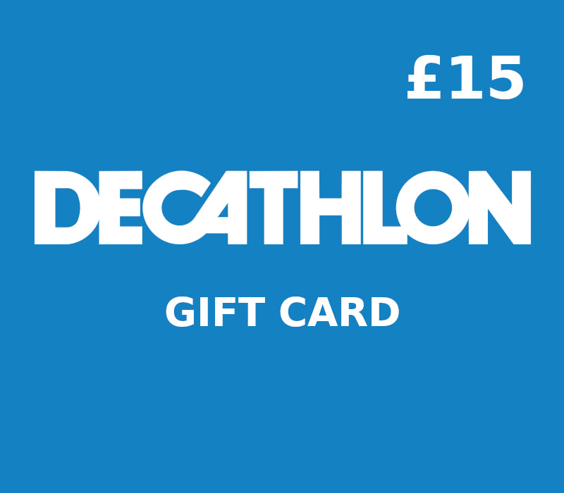 Decathlon GBP 15 Gift Card