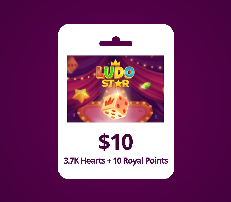 Ludo Star USD 10 Gift Card
