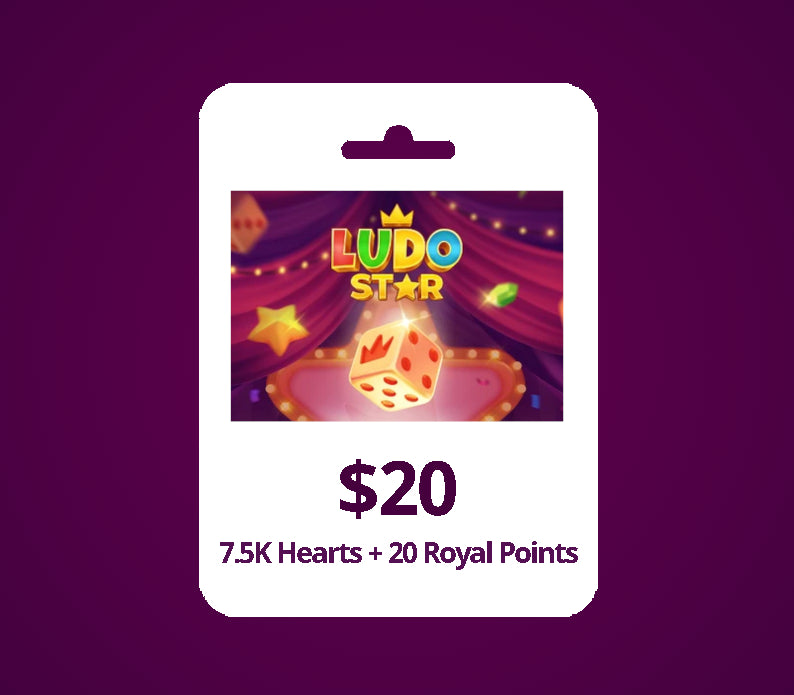 Ludo Star USD 20 Gift Card