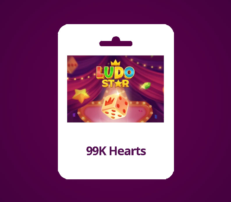 Ludo Star 99K Hearts Gift Card
