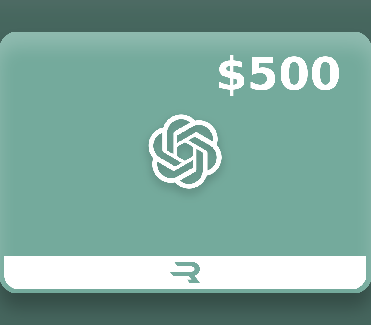 Rewarble ChatGPT USD 500 Gift Card