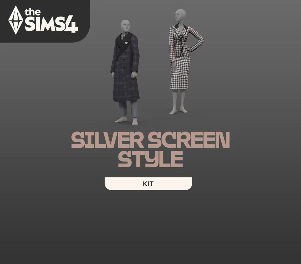 The Sims 4 - Silver Screen Style Kit DLC